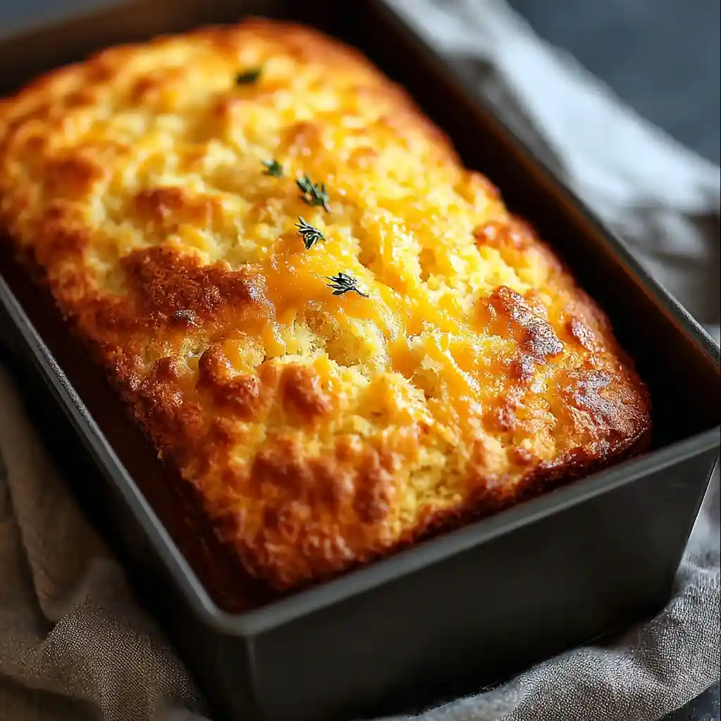 Cheddar Cheese Quick Bread Warm, Easy Comfort in Every Slice