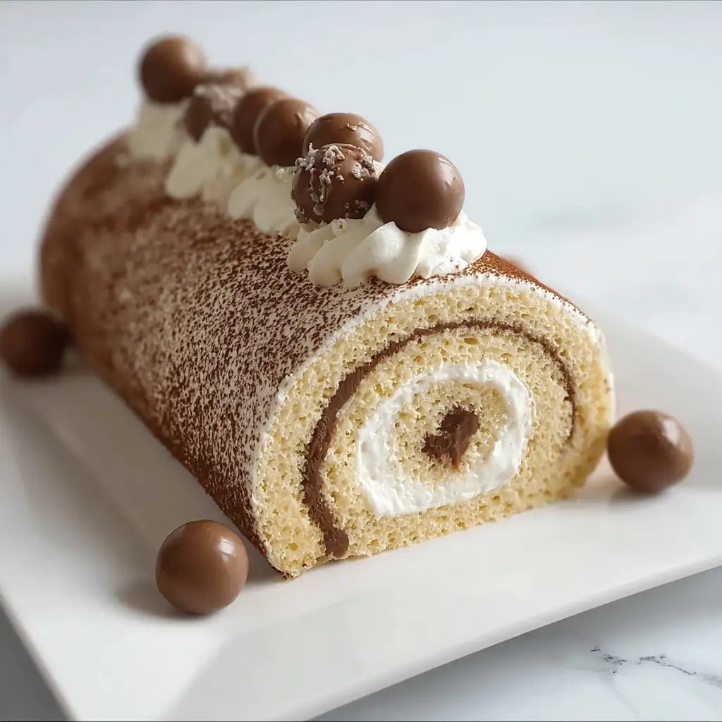 Fluffy Coffee Cake Roll