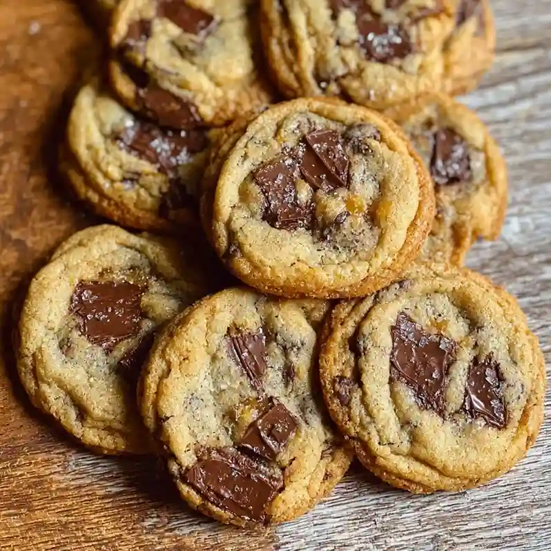 Brown Butter Milk Chocolate Chip Toffee Cookies