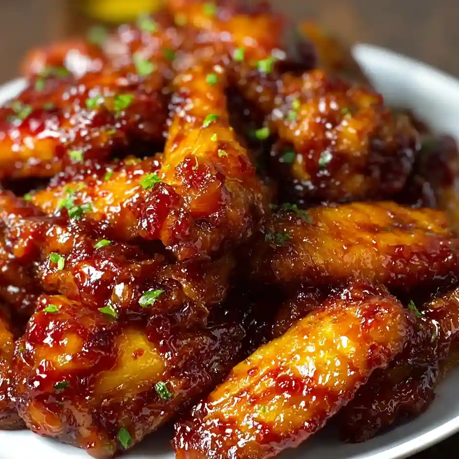 Brown Sugar Pineapple Wings