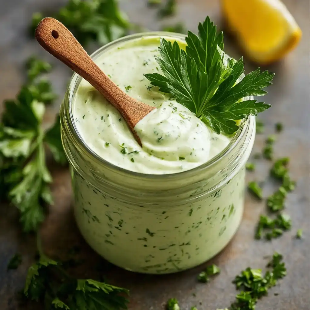 Creamy Green Goddess Dressing