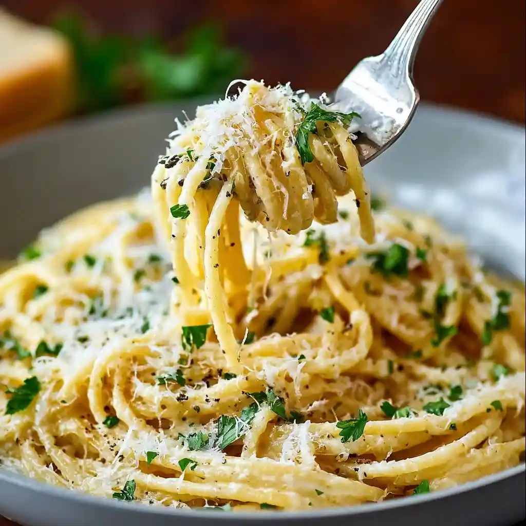Garlic Parmesan Spaghetti