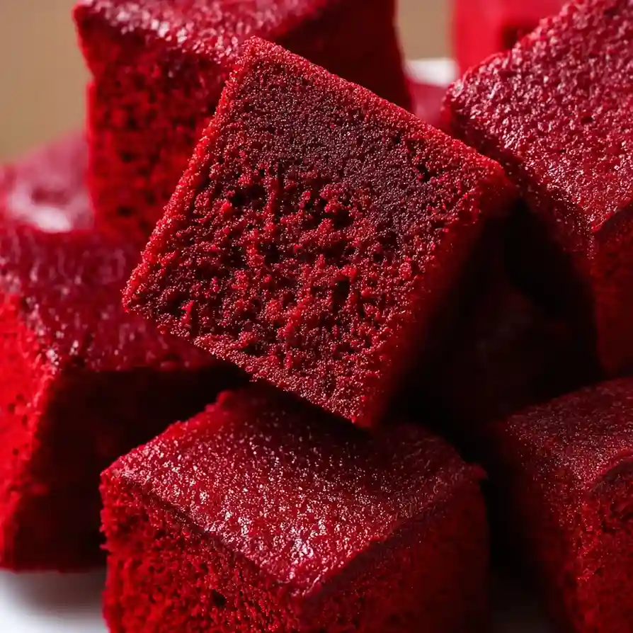Red Velvet Brownie Dippers