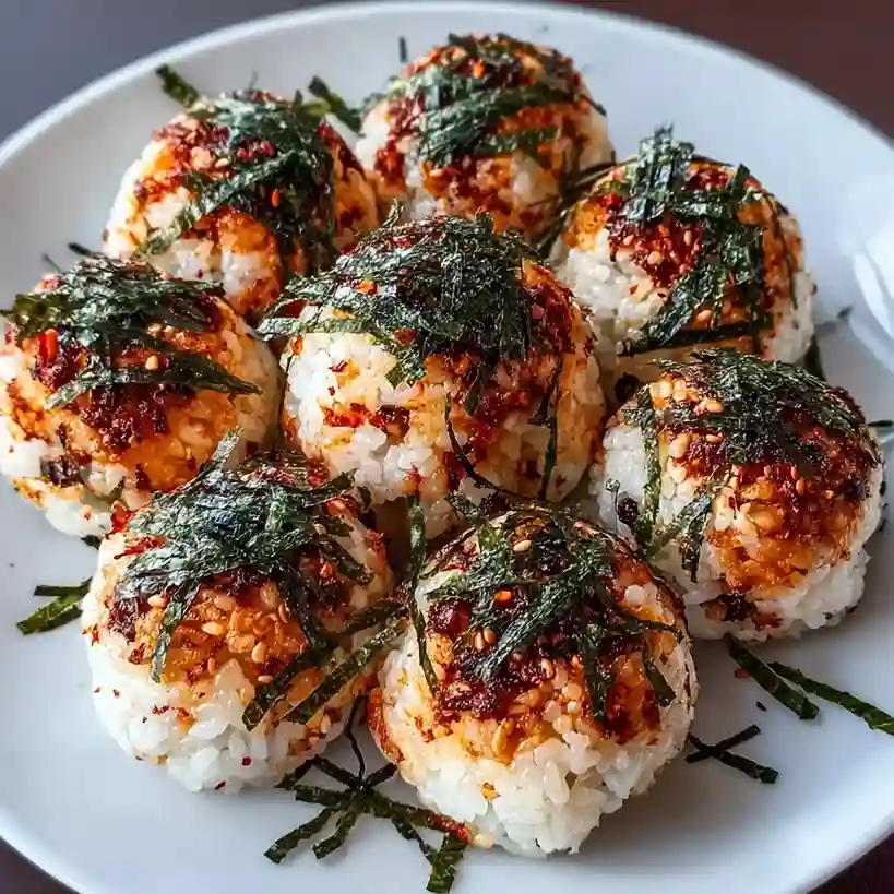 Spicy Korean Tuna Rice Balls
