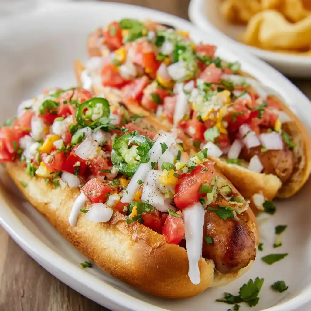 Tex-Mex Sausage Dogs Recipe
