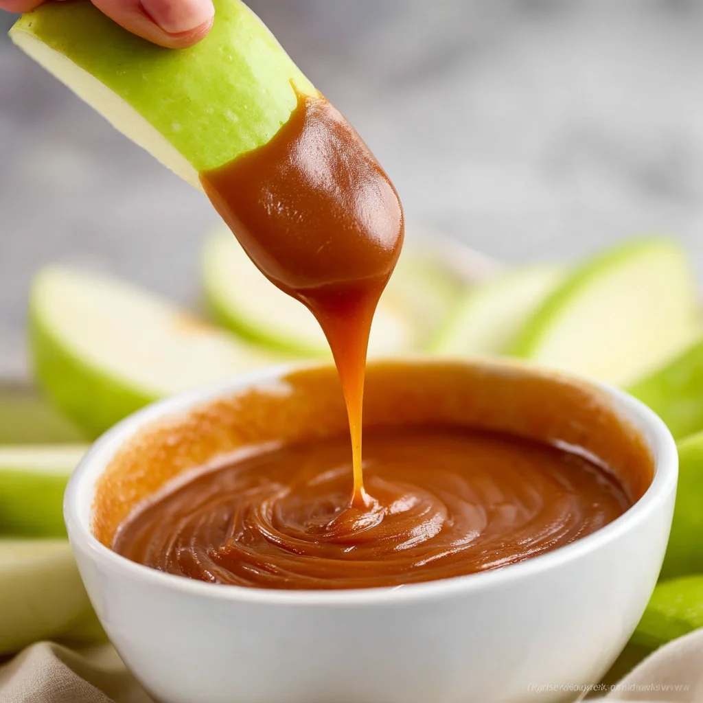 Caramel Apple Dip Bliss  Creamy