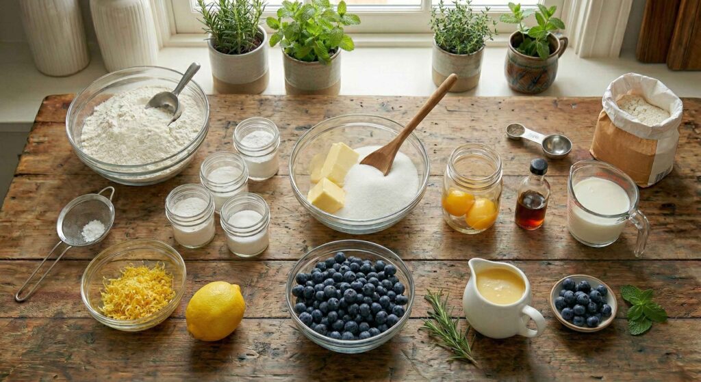Lemon Blueberry Cake