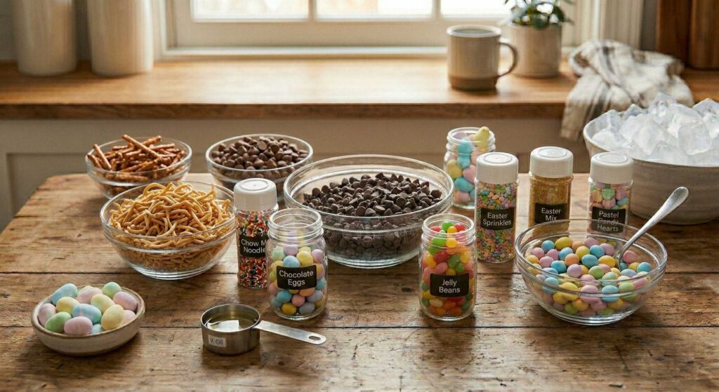 Four Ingredient Nobake Easter Nests