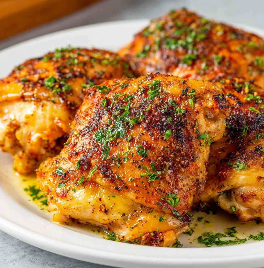 Baked Chicken Thighs