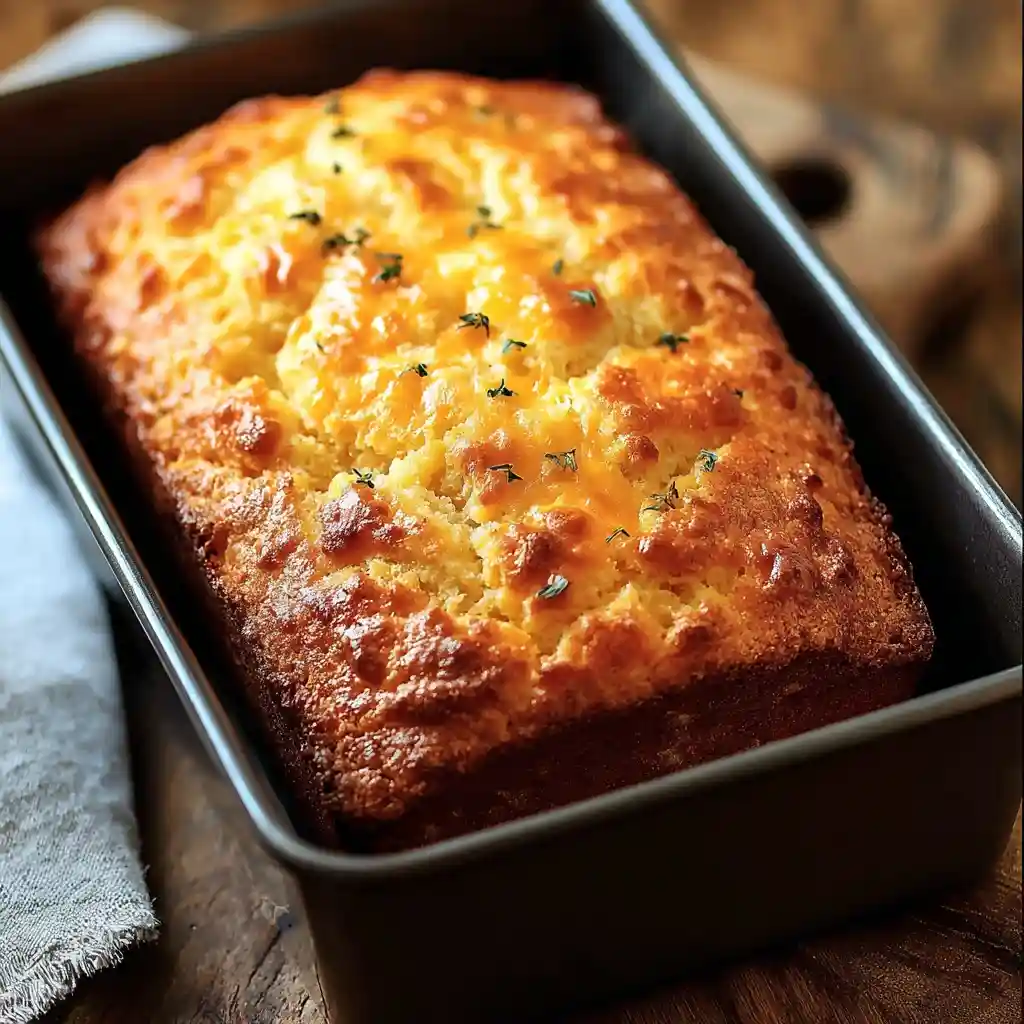 Cheddar Cheese Quick Bread: Warm, Easy Comfort in Every Slice