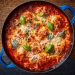 Creamy Ricotta Meatballs in Marinara Sauce