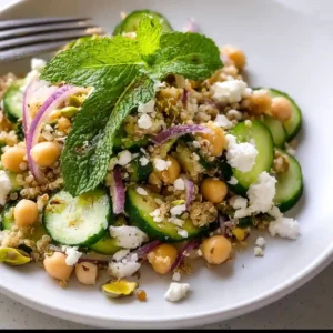 Jennifer Anistons Quinoa Chickpea Crunch Salad