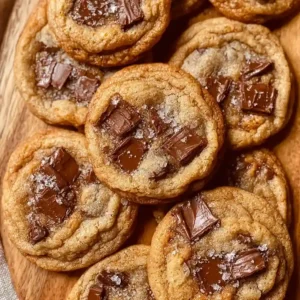 Irresistible Brown Butter Milk Chocolate Chip Toffee Cookies