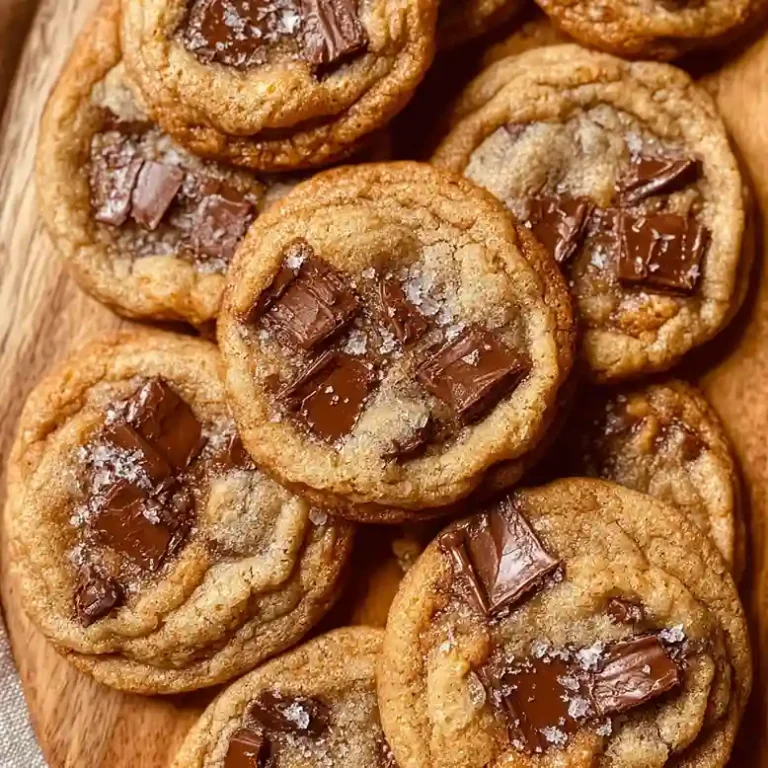 Brown Butter Milk Chocolate Chip Toffee Cookies