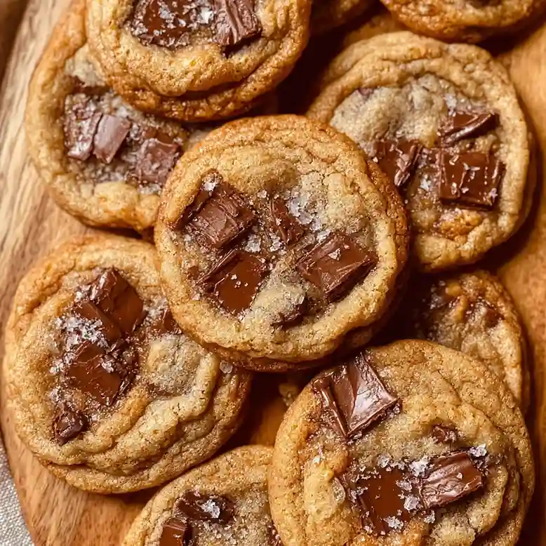 Brown Butter Milk Chocolate Chip Toffee Cookies