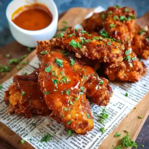 Buffalo Chicken Tenders – Crispy, Spicy & Perfectly Sauced