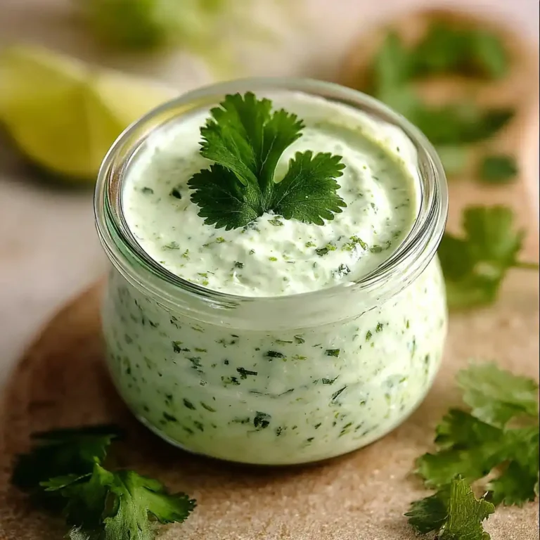 Cilantro Garlic Sauce