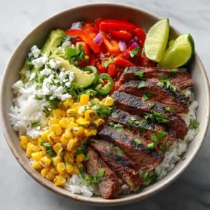 Cilantro Lime Steak Bowls – Fresh, Flavorful & Meal Prep Friendly