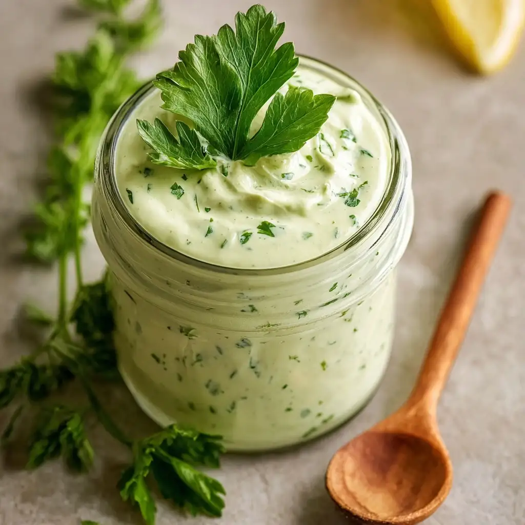 Creamy Green Goddess Dressing