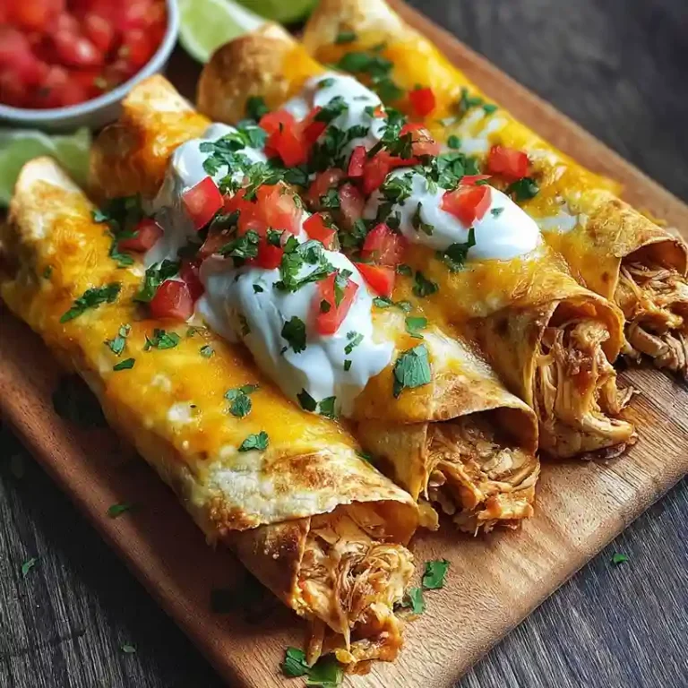 Crispy Chicken Taquitos