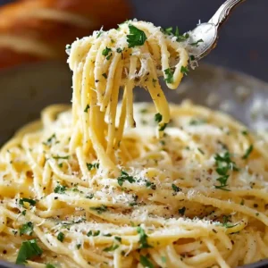 Garlic Parmesan Spaghetti