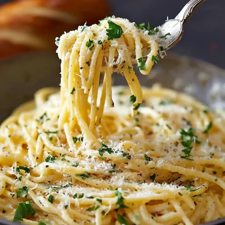 Garlic Parmesan Spaghetti