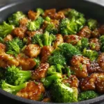 Honey Sesame Chicken and Broccoli