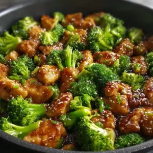 Honey Sesame Chicken and Broccoli