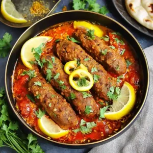 Kabab Masala Seekh Kabab Curry