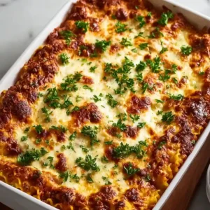 Easy Lasagna Casserole – Cheesy, Hearty, and Comforting