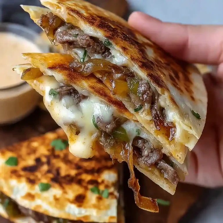 Steak Quesadillas with Chipotle Crema