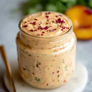 Tasty Peach Salad Dressing