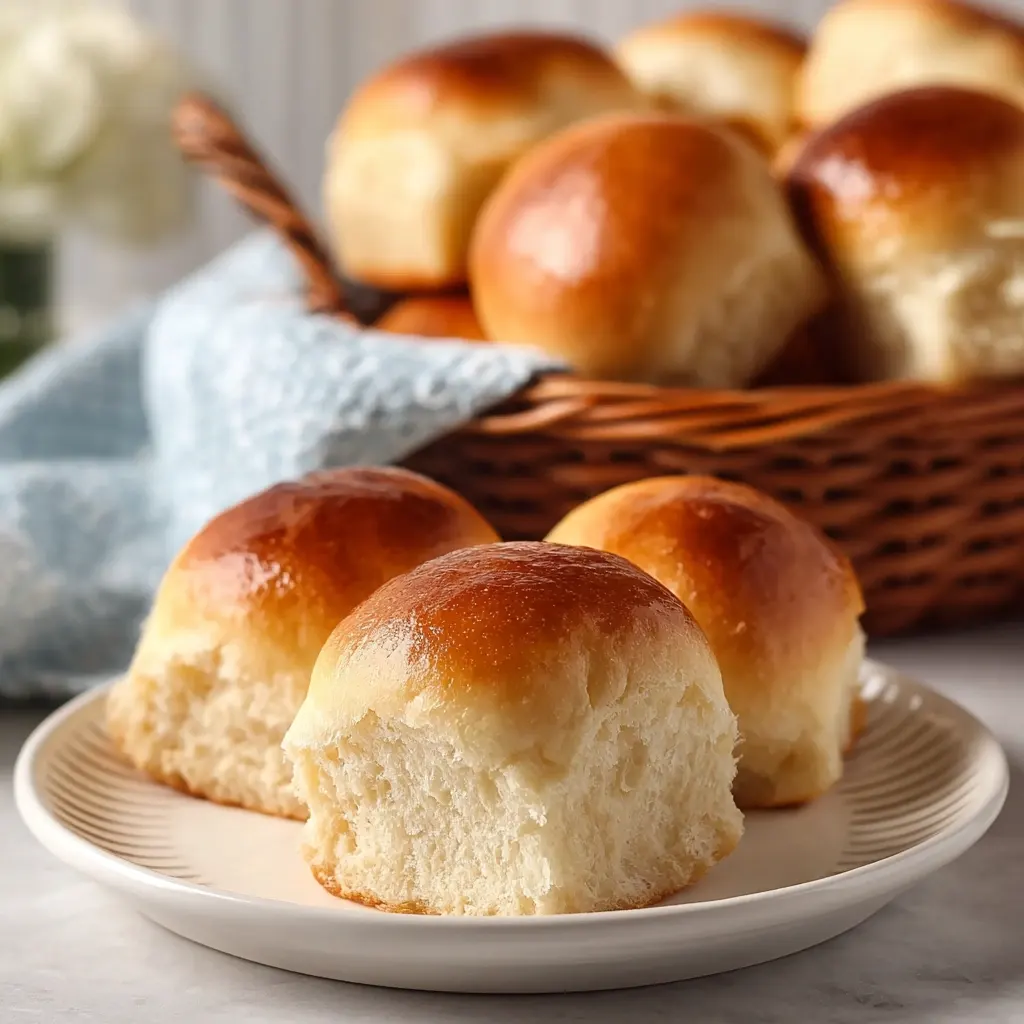 Soft & Fluffy Old-Fashioned Yeast Rolls