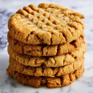 20-Min Recipe: Soft & Crispy Peanut Butter Cookies