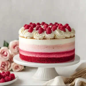 10-Min Prep: Heavenly Raspberry Vanilla Layer Cake