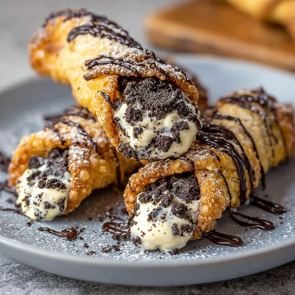 Air Fryer Oreo Egg Rolls: Indulge In This Sweet Treat! Air Fryer Oreo Egg Rolls Indulge This