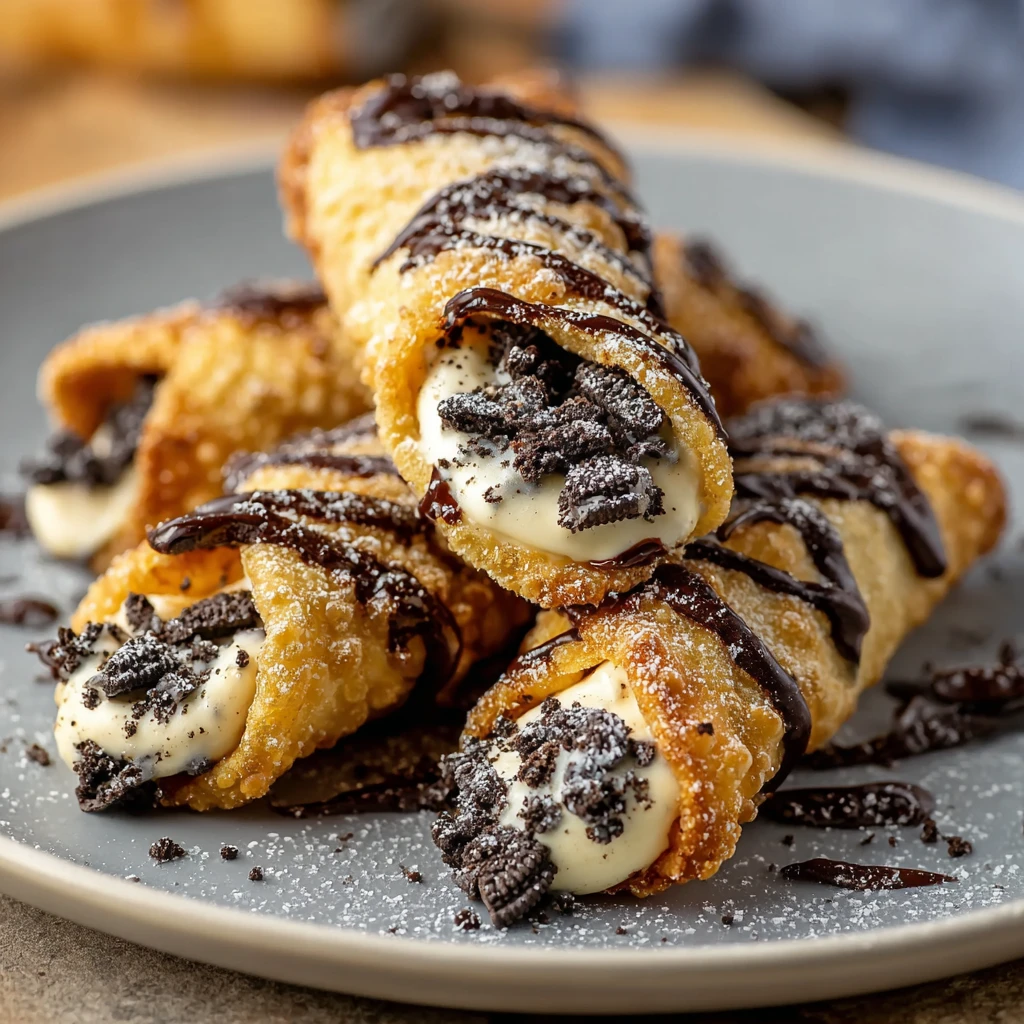 Air Fryer Oreo Egg Rolls: Indulge In This Sweet Treat! Air Fryer Oreo Egg Rolls Indulge This