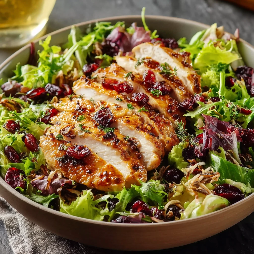 Asian Chicken Cranberry Salad