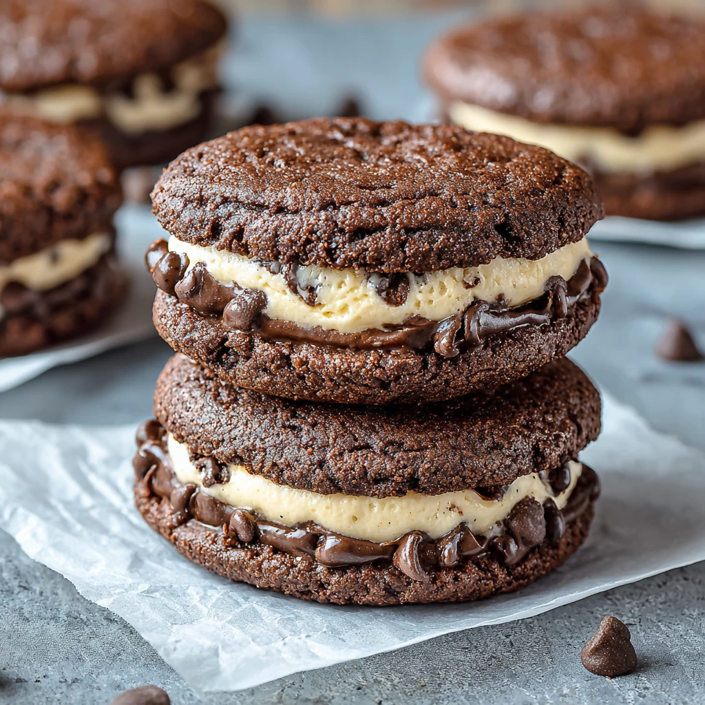 Brownie Cookie Dough Sandwich Cookies: The Ultimate Sweet Treat