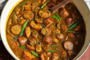 Curried Sausages
