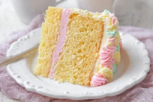 Fluffy Vanilla Cake Recipe