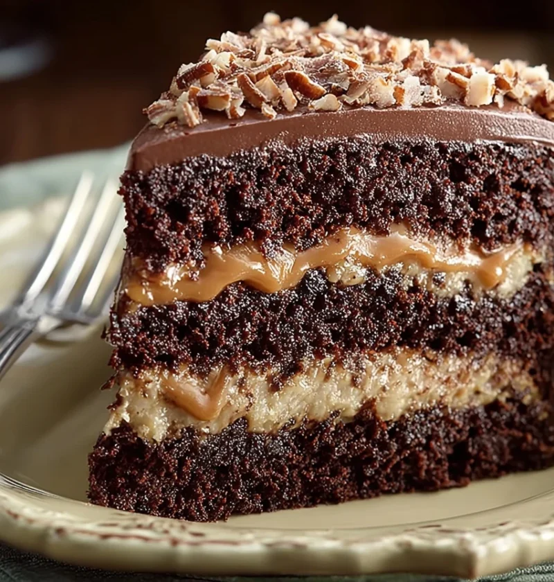 Best German Chocolate Cake Recipe Homemade German Chocolate Cake Near Me Best German Chocolate Cake Delivery Options Organ...