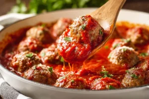 Homemade Italian Meatballs