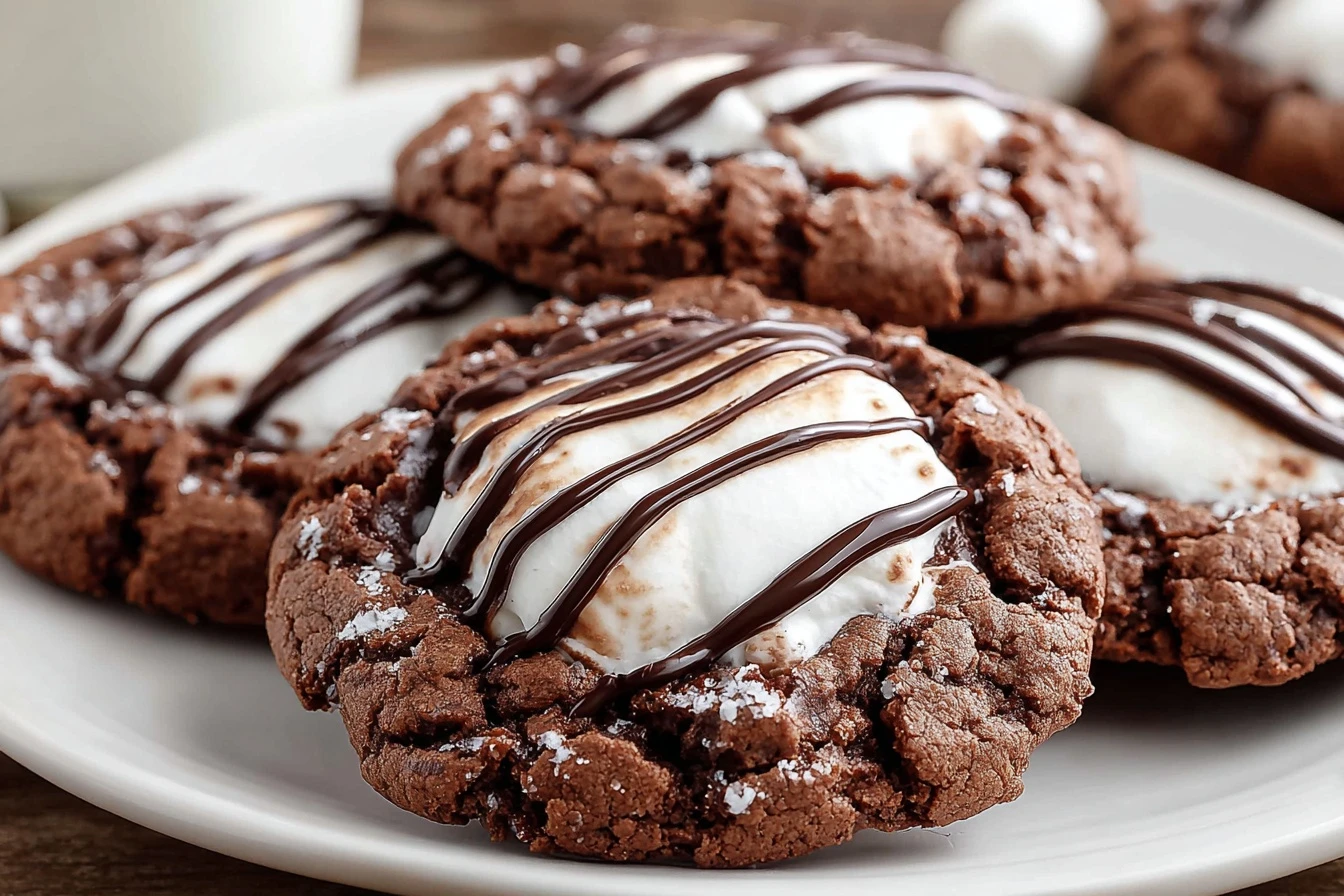 Hot Chocolate Cookies