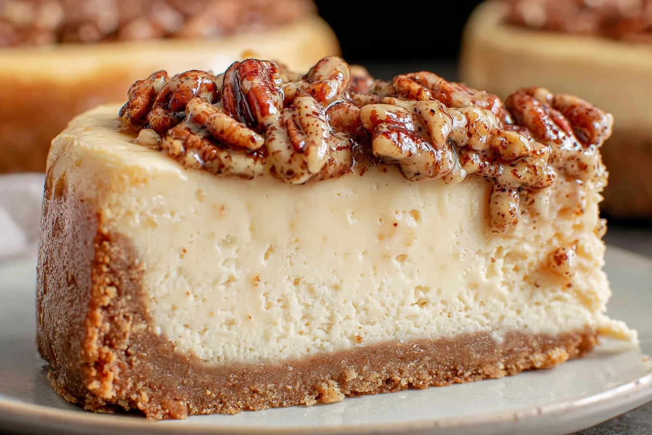 Best Pecan Pie Cheesecake Recipe Easy Pecan Pie Cheesecake Dessert Homemade Pecan Pie Cheesecake Guide Gluten-free Pecan P...