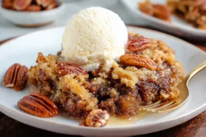 Pecan Pie Dump Cake