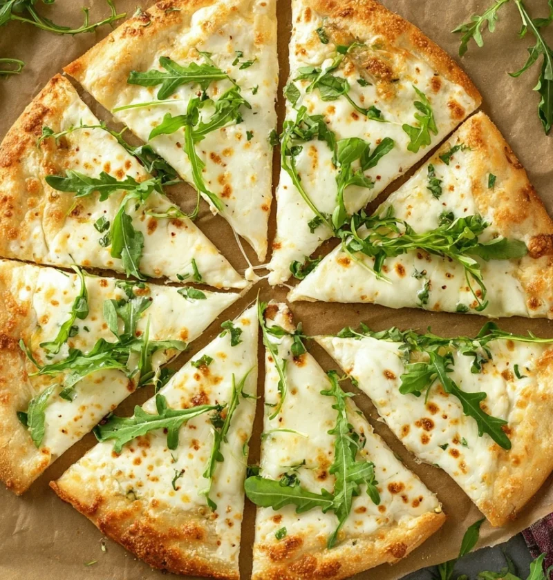 Best White Pizza Recipe Homemade White Pizza Sauce Options White Pizza Cheese Combinations Gluten Free White Pizza Recipe ...