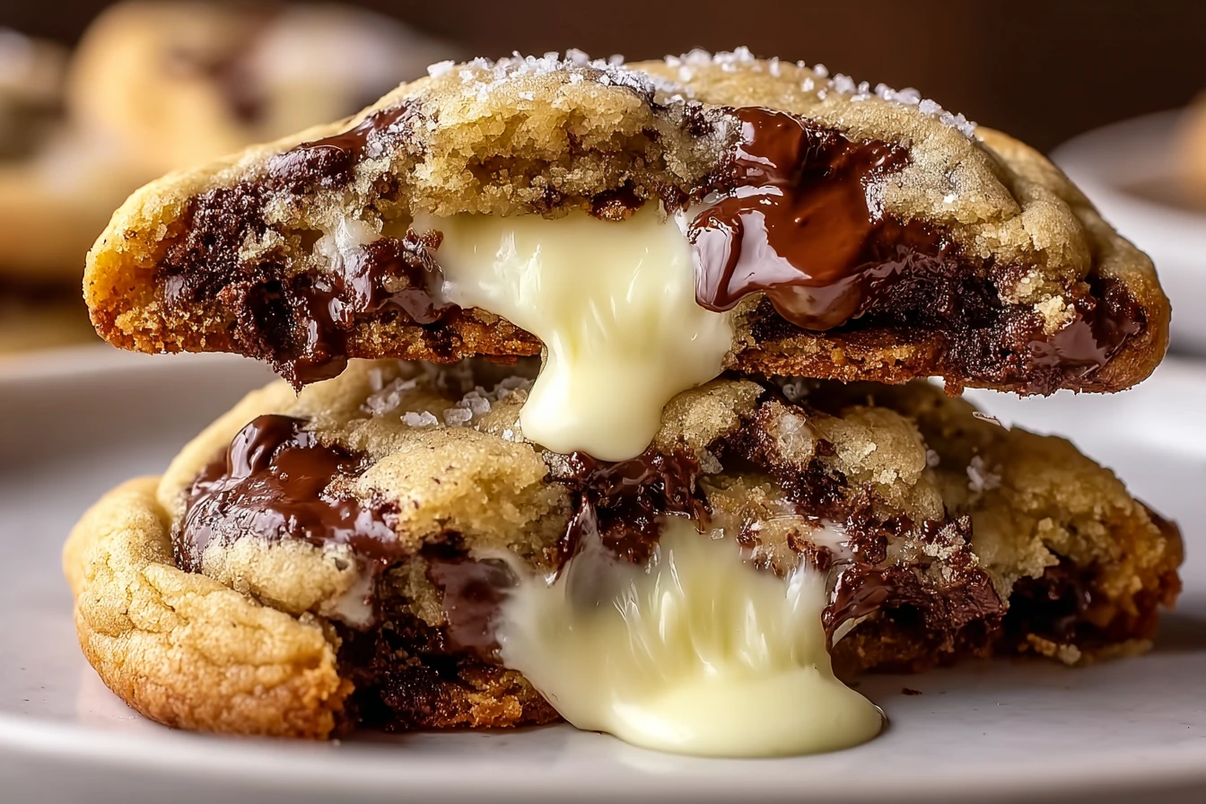 Cheesecake Stuffed Cookies Recipe Chocolate Chip Cookie Cheesecake Filling Best Dessert For Chocolate Lovers How To Make C...