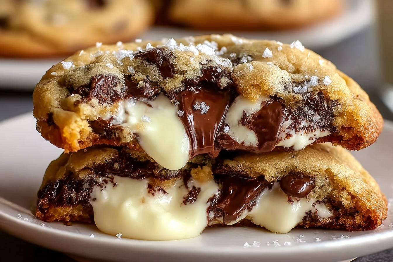 Master Irresistible Cheesecake Stuffed Chocolate Chip Cookies
