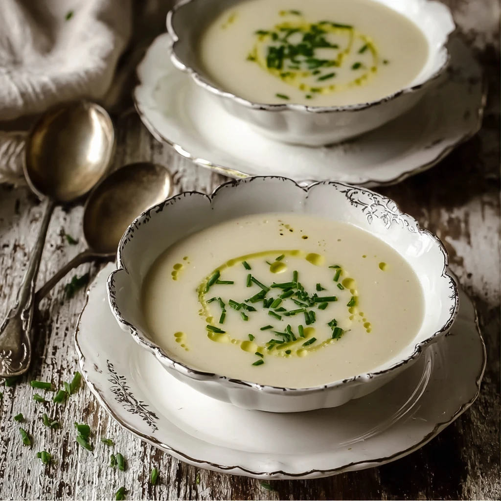 Classic Vichyssoise Soup: Chill Out With This Creamy Delight Classic Vichyssoise Soup Chill Out This Creamy